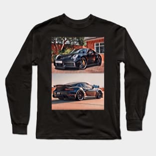 Porsche 911 Turbo S Long Sleeve T-Shirt